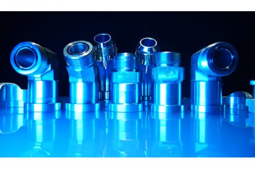 What are hydraulic fittings used for?