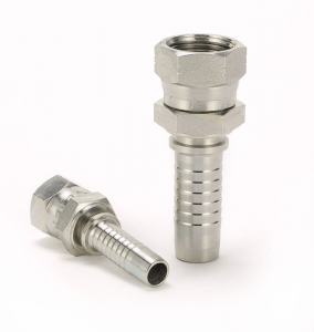 Needfitting 26711D Double Hex  JIC FEMALE 74° CONE STRIGHT HOSE INSERTS