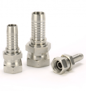 Needfitting 22611D Double Hex BSP STRIAGHT FEMALE HOSE INSERT (60° CONE)