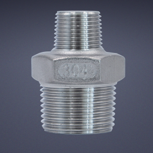 316 Reducing Hex Nipple Male stainless steel