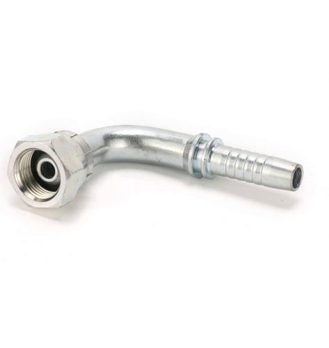 Parker BSP 60° Hose Insert 5/16in X 3/8'' - 19TPI Female 90° Swept Swivel - Sparex Part S.3130605